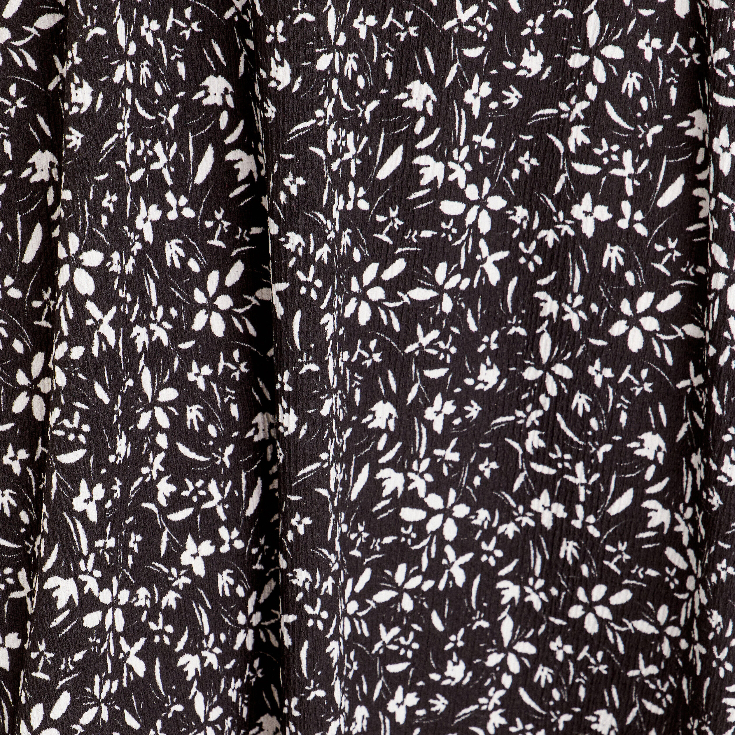 Robe midi évasée ouvertures noir femme | Cache Cache