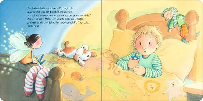 Hallo, kleine Schnullerfee!