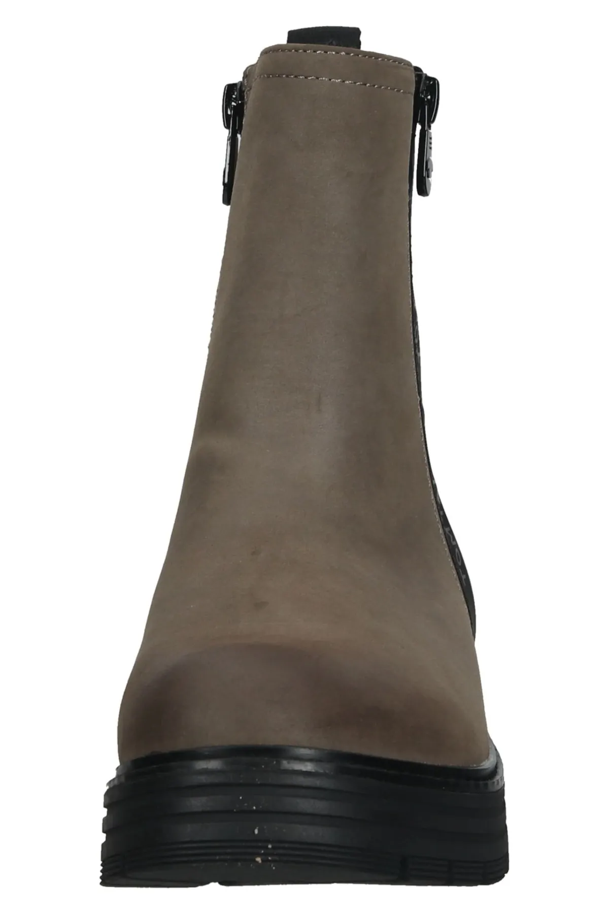 Tom Tailor  Stiefelette - Beige - Blockabsatz