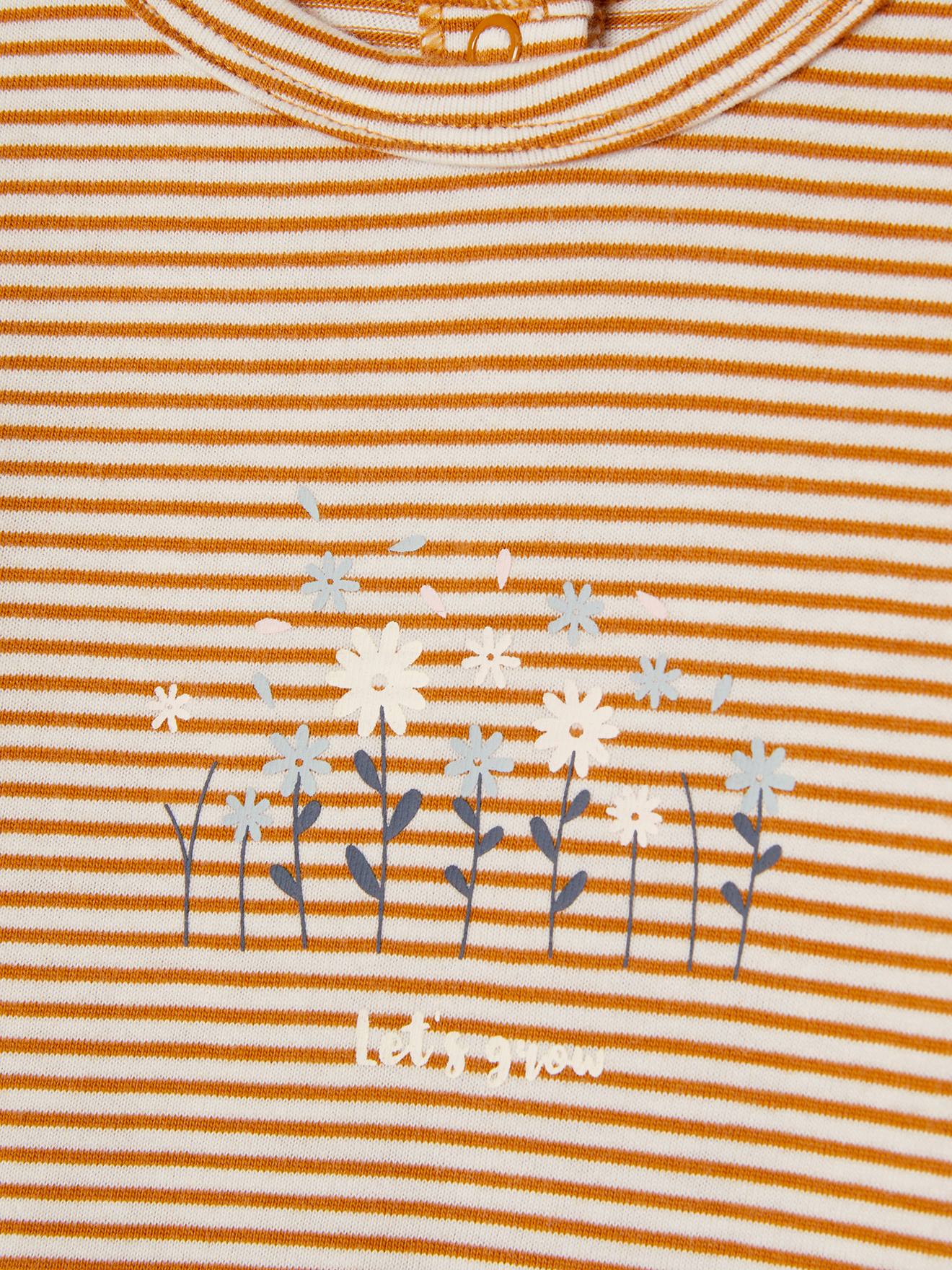 Lot de 3 pyjamas en coton bébé ouverture dos lot ivoire