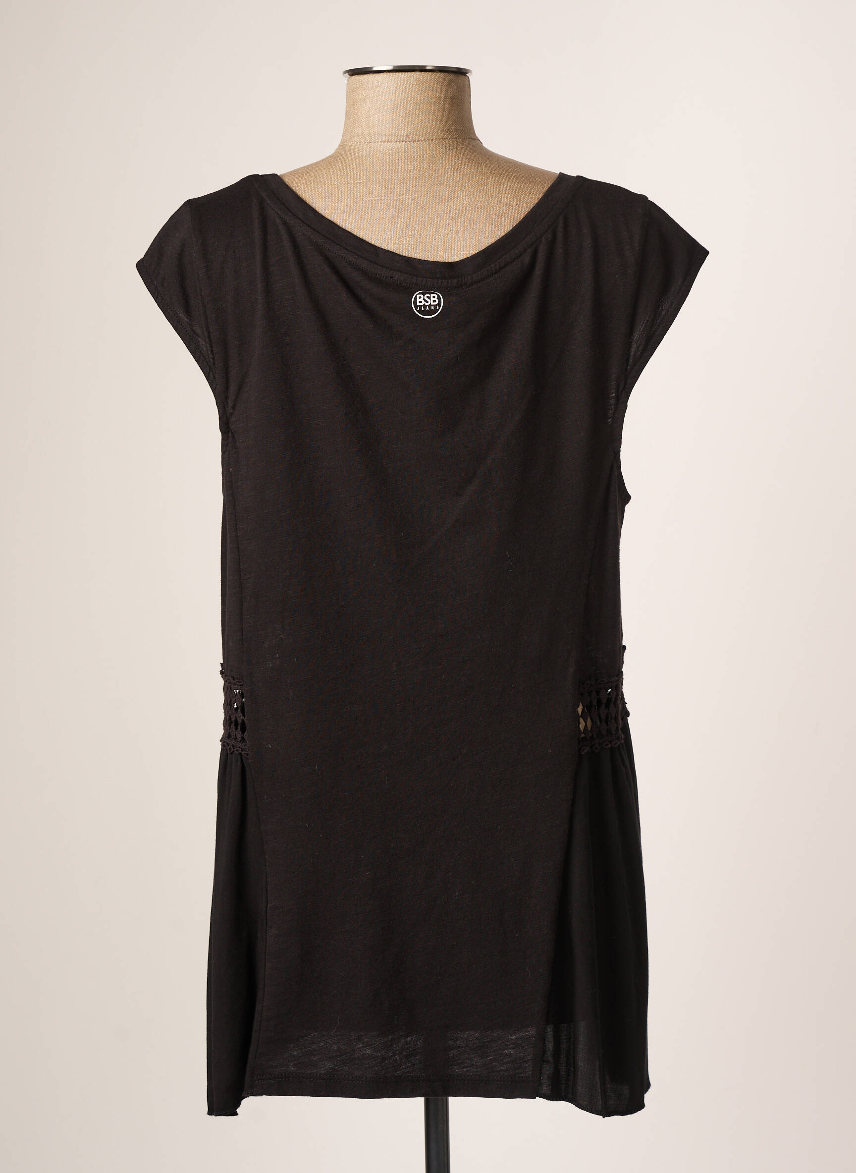 Bsb Tuniquemanchelongue Femme couleur noir