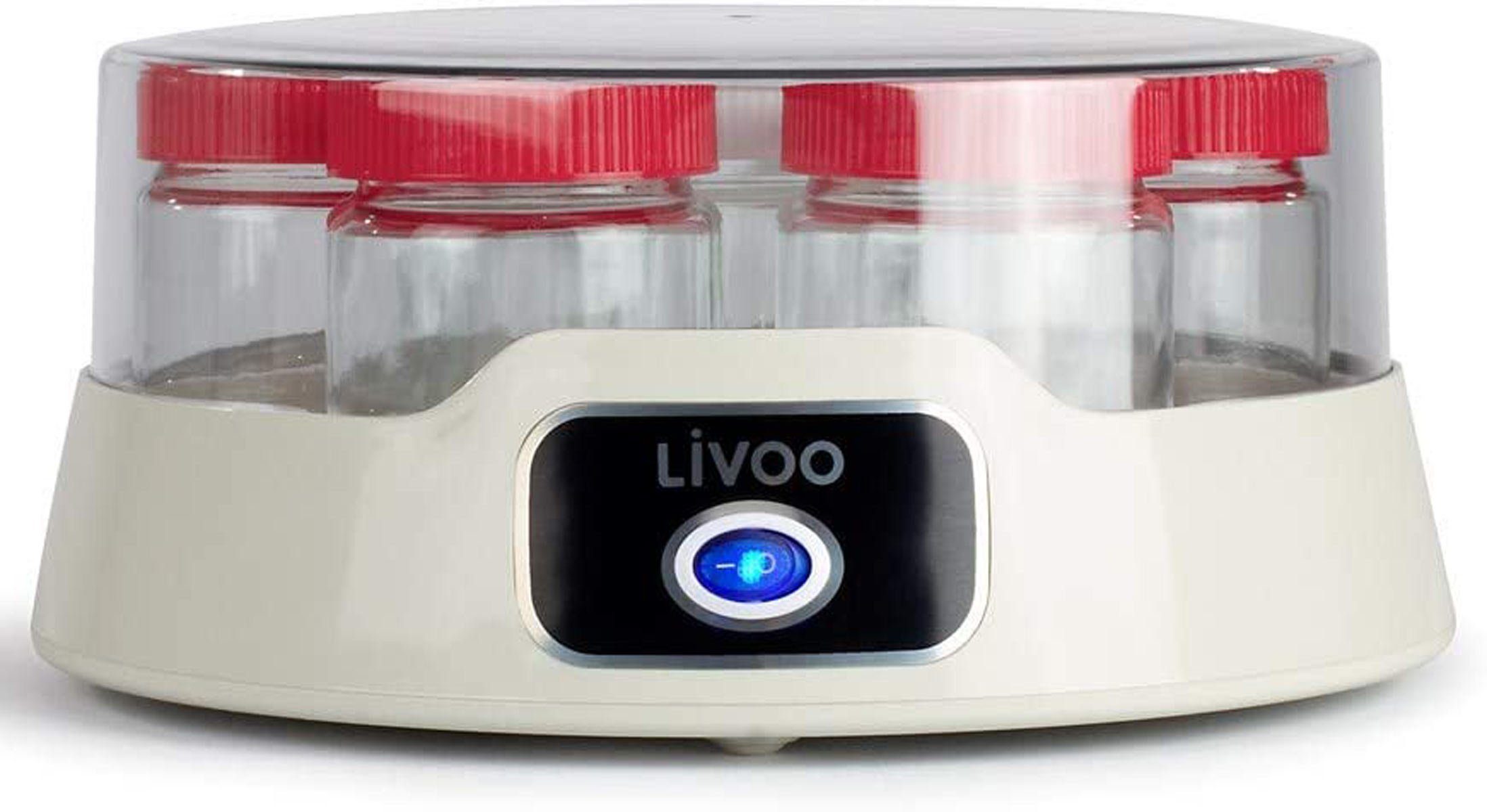 LIVOO Joghurtbereiter Livoo DOP180 Joghurt-Bereiter Yoghurt-Maker