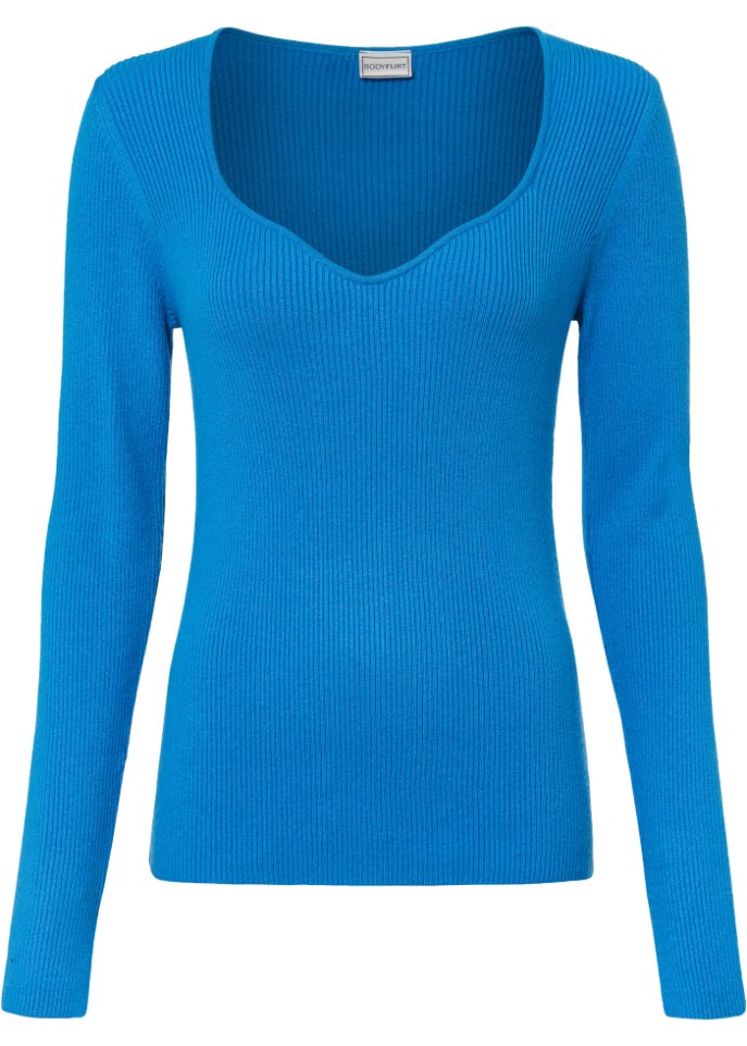 Pullover mit Herzauschnitt