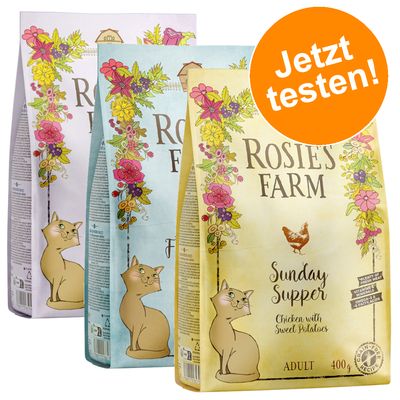 Rosie's Farm Adult Probierpaket 3 x 400 g
