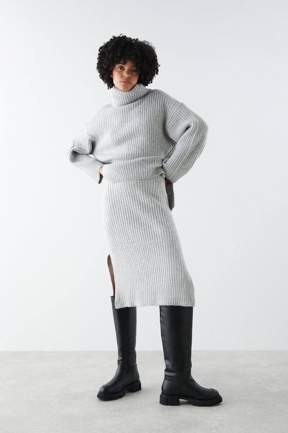 Fia knitted skirt
