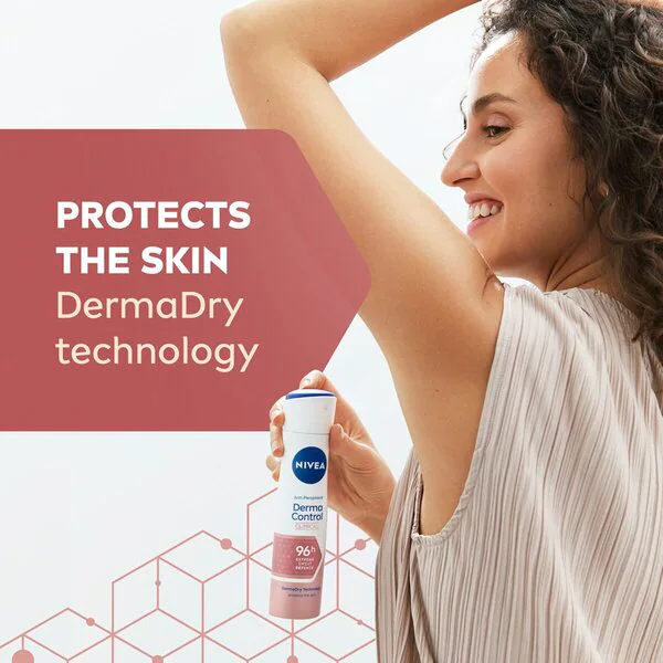 NIVEA Derma Dry Control antiperspiranttisuihke 150ml