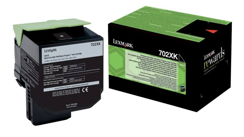Lexmark Original Tonerkartusche 70C2XK0 Schwarz