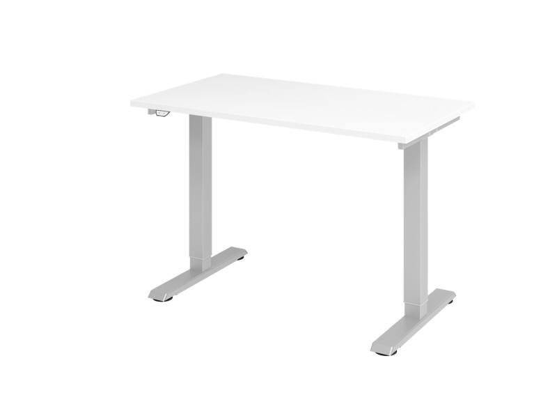 Hammerbacher Sitz-Steh-Arbeitsplatz XMST612 Weiß