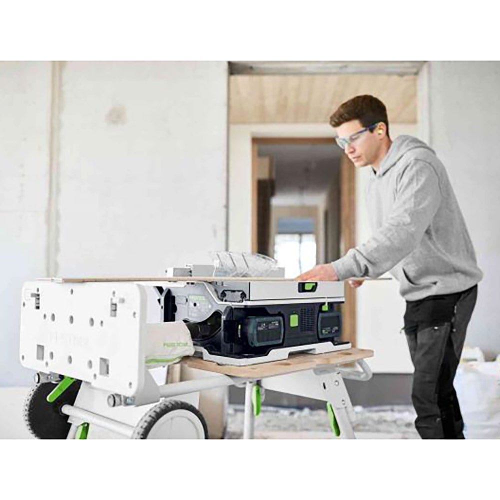 FESTOOL CSC SYS 50 18 V 168 mm Serra sem fio Systainer 5.2 Ah Bluetooth Conjunto 577376