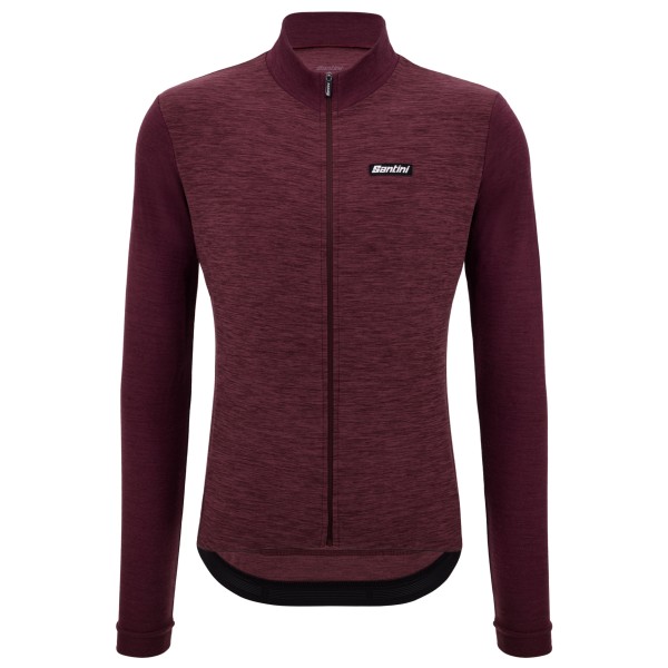 Santini - Pure Block Colour Thermal Cycling Jersey - Radtrikot