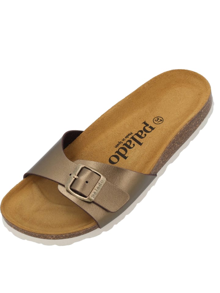 palado Pantoletten in bronze metallic günstig kaufen