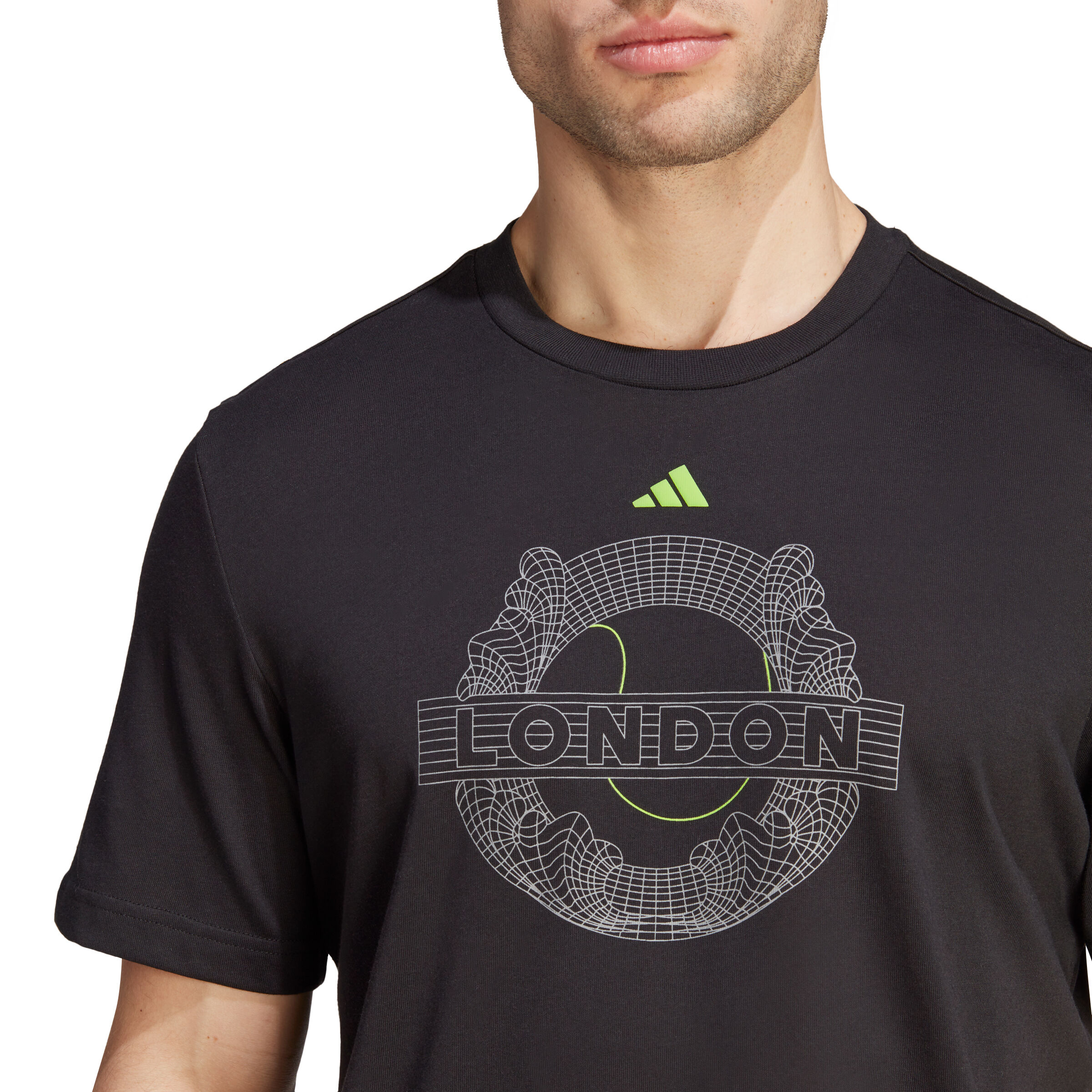 Graphic T-Shirt Herren - Schwarz