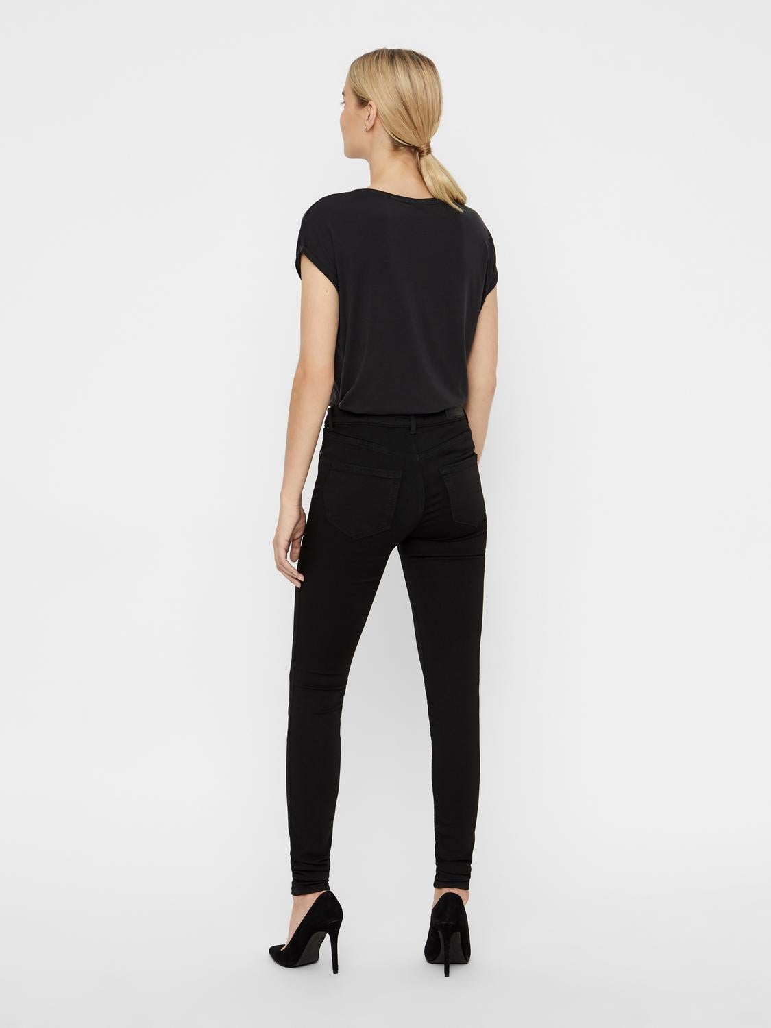 VMLUX Mid Rise Slim Fit Jeans