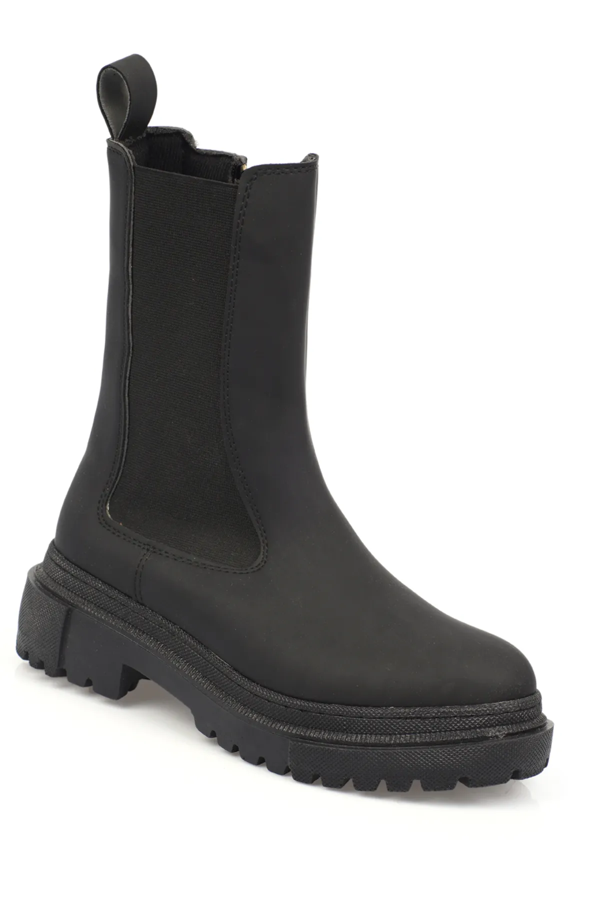 Capone Outfitters  Damenstiefel mit Trak-Sohle und elastischen Seiten