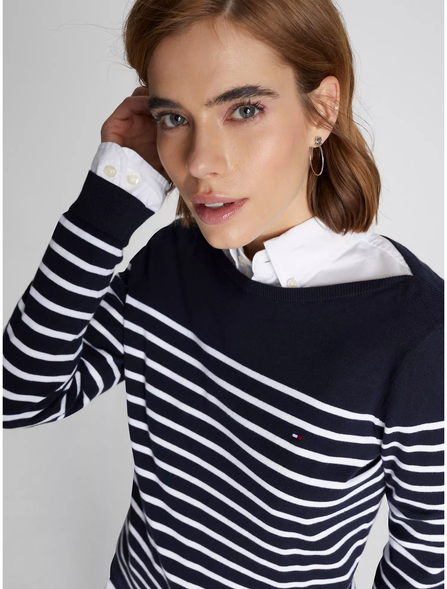 Stripe Boatneck Sweater