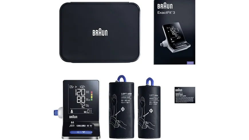 BRAUN ExactFit™ 3 Oberarm-Blutdruckmessgerät