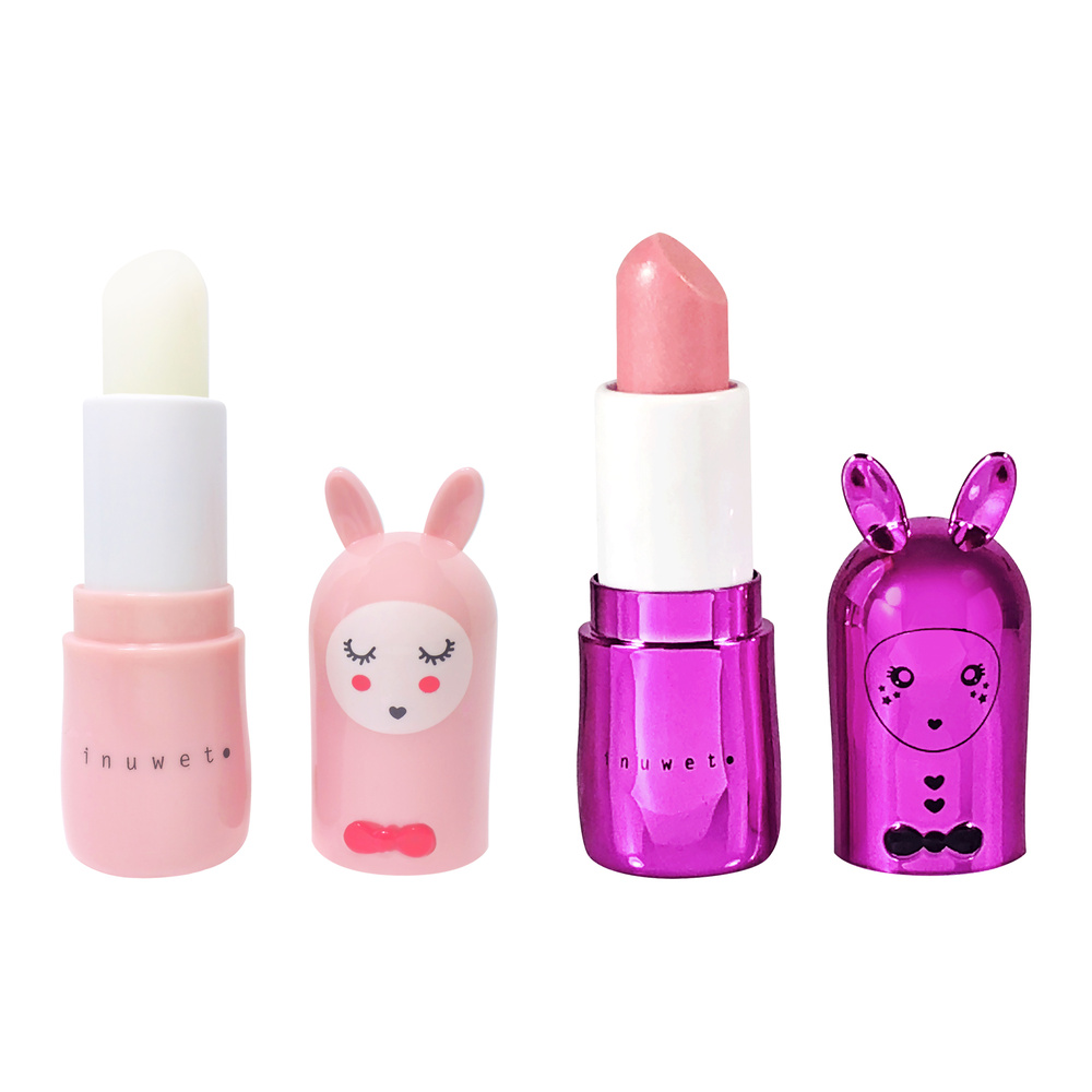 Inuwet Coffret Duo Amour Milkshake / Fraise Baume à lèvres Naturel & Vegan