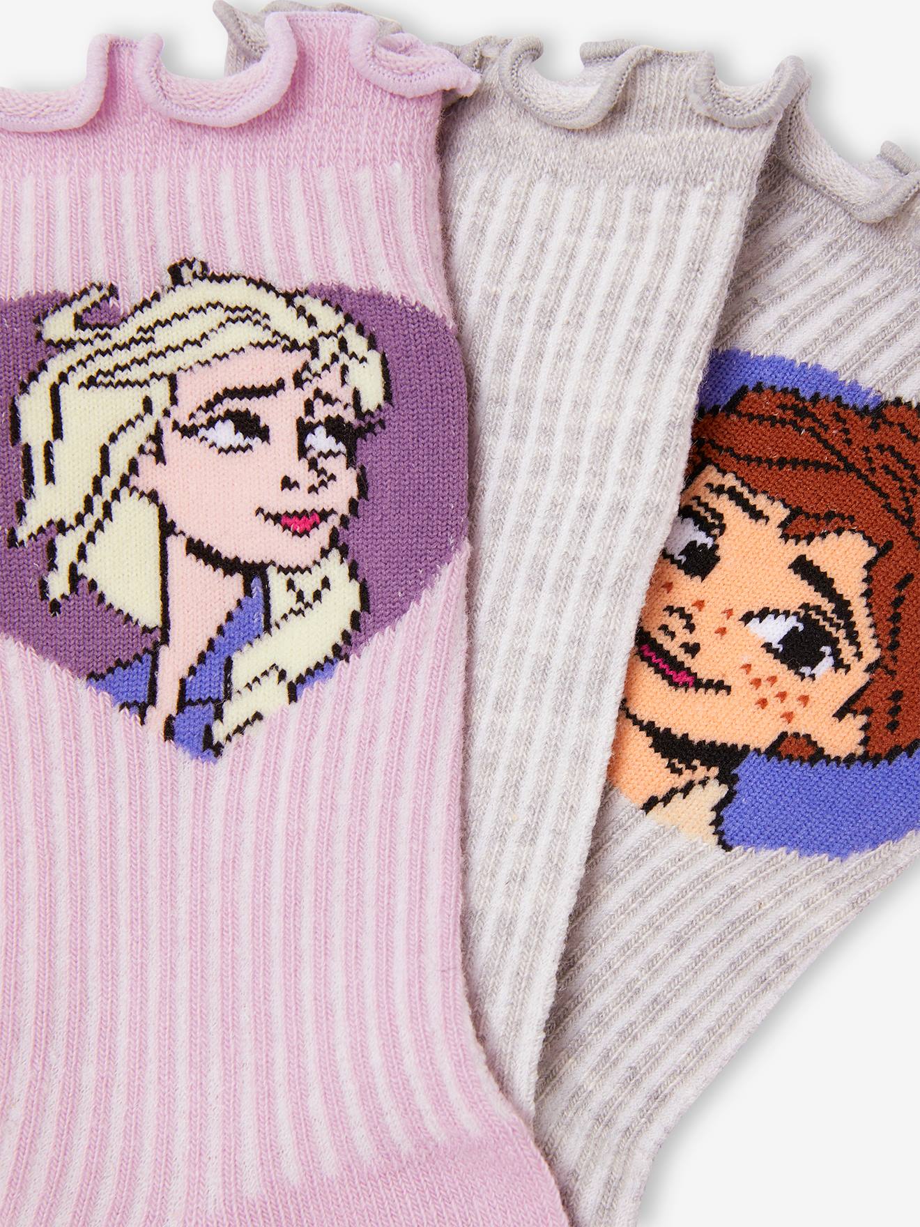 Frozen 3er-Pack Kinder Socken Disney DIE EISKÖNIGIN - 0038