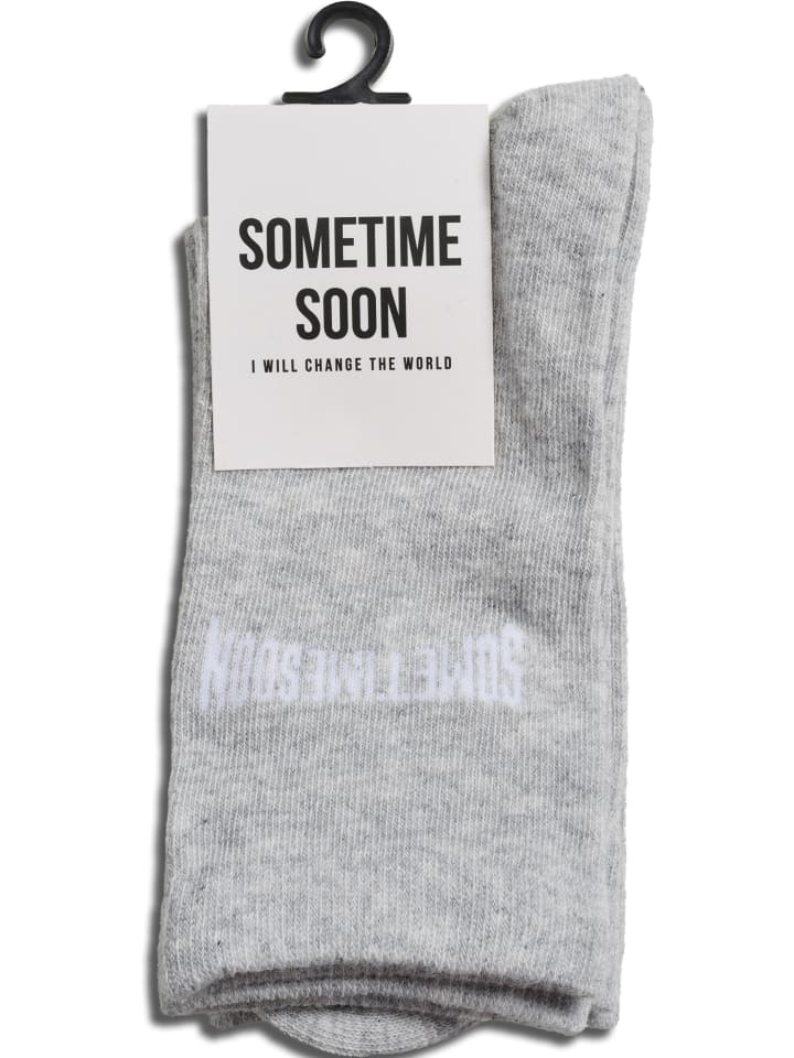 Sometime Soon Sometime Soon Low Socken Stsvarsity Kinder in LIGHT GREY MELANGE günstig kaufen