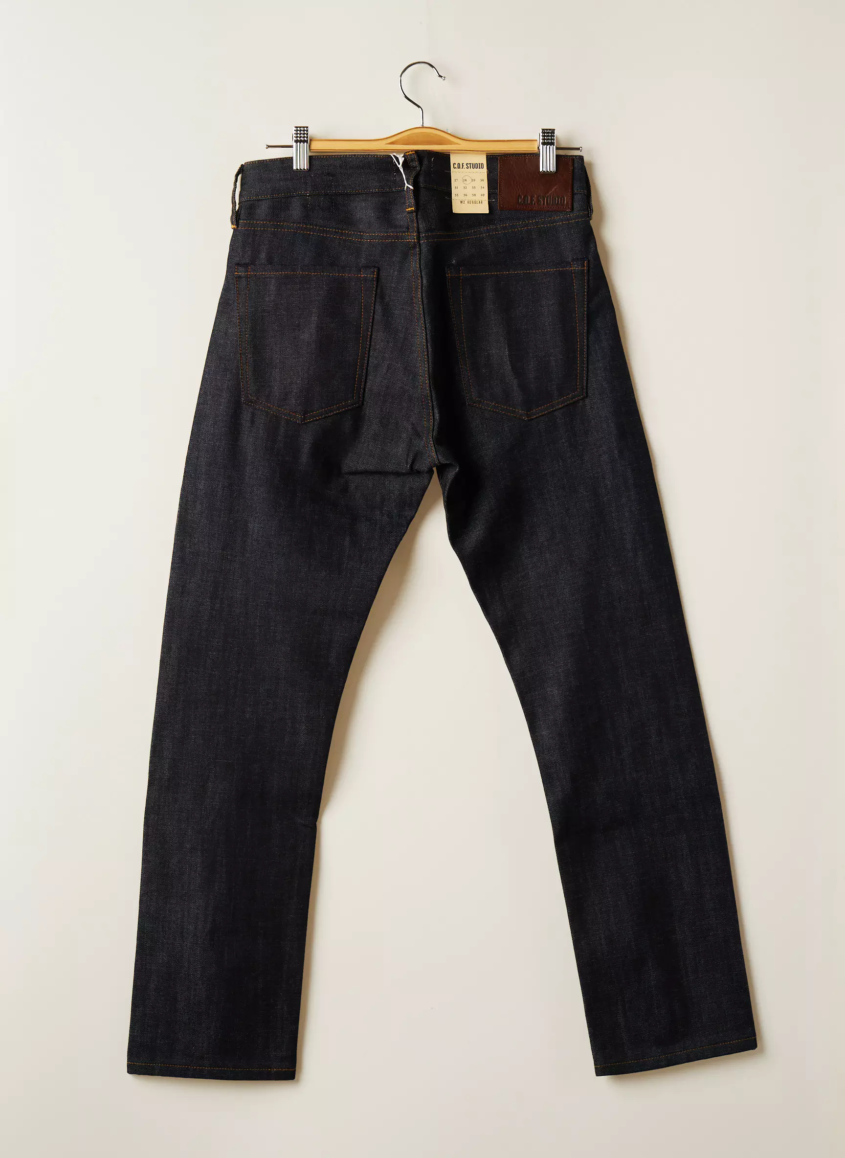 C O F Studio Jeans Coupe Droite Homme couleur bleu
