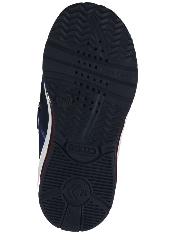 Geox Sneaker in Navy/Rot günstig kaufen
