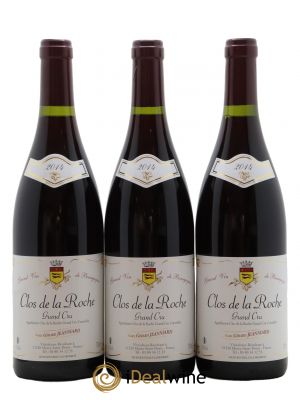 Clos de la Roche Grand Cru Domaine Gerard Jeanniard 2014 - Lot de 3 Bouteilles