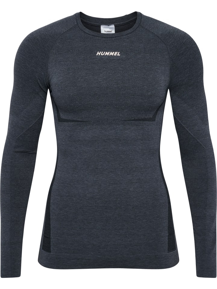 Hummel Hummel T-Shirt Raglanärmel Hmlte Mike Multisport Herren in BLACK/ASPHALT MELANGE günstig kaufen XL