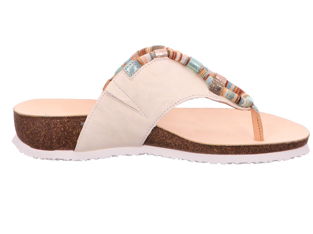 THINK Klassische Sandalen beige Julia IVORY/KOMBI
