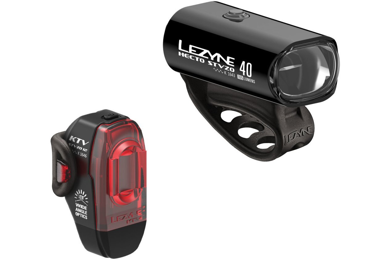 Lezyne Hecto Drive 40 & KTV Beleuchtungsset StVZO