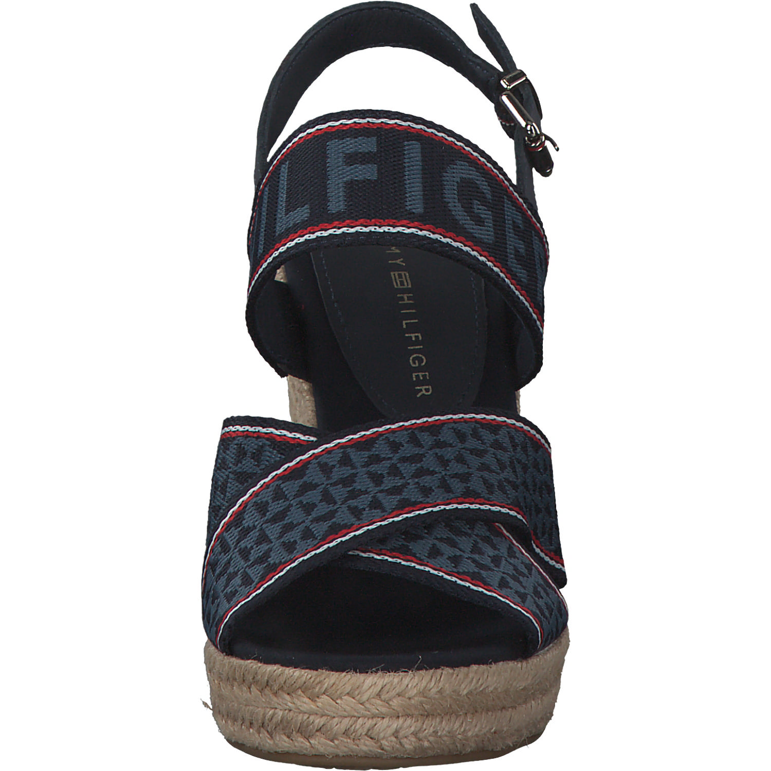 Tommy Hilfiger FW0FW06355, Keilsandaletten, Damen, Blau