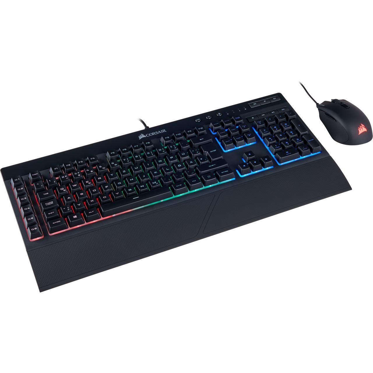 Corsair Bundle Harpoon RGB PRO Gaming-Maus + K55 RGB PRO Gaming-Tastatur