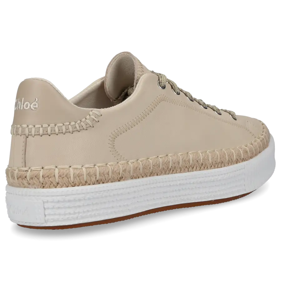 Chloé - Sneaker low TELMA Nappaleder - beige