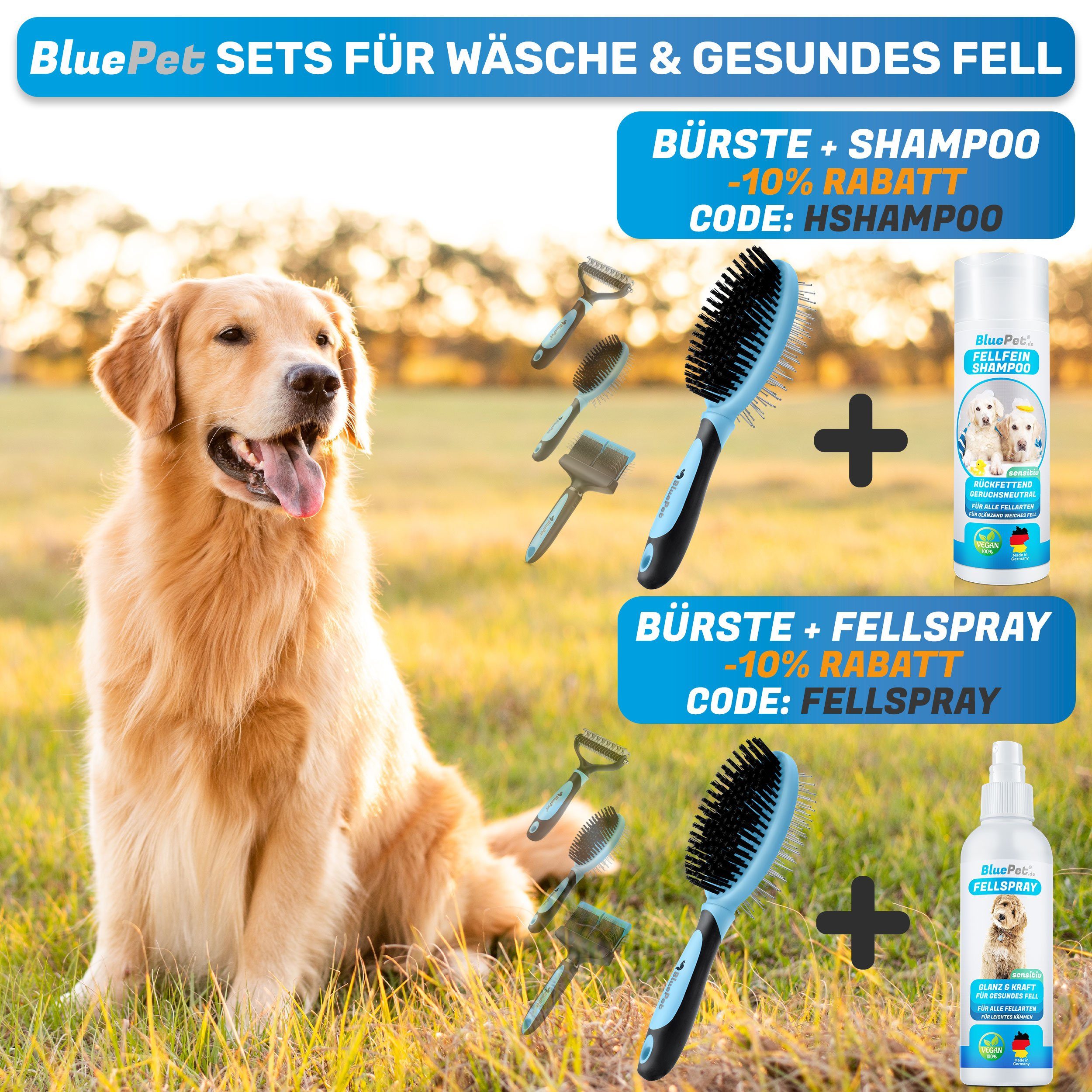 BluePet Fellbürste 