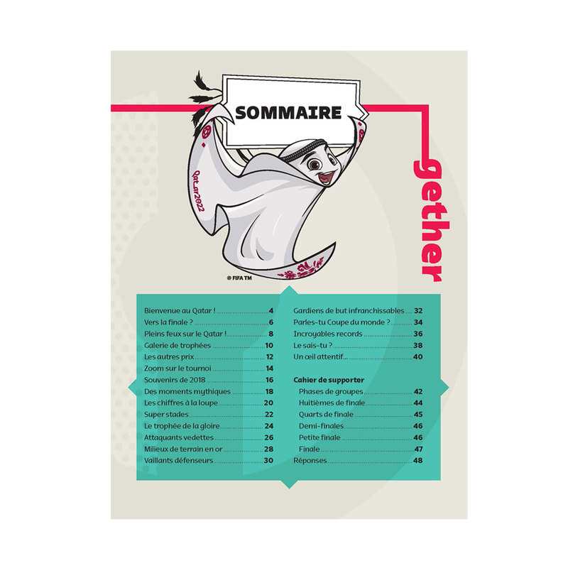 Livre Coupe du Monde Fifa Qatar 2022, guide officiel du supporter - Larousse Jeunesse