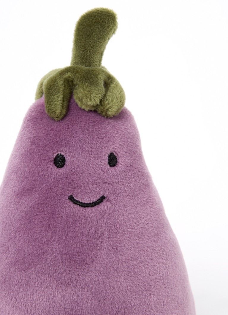 Jellycat Vivacious dārzeņu baklažānu mīkstā rotaļlieta 16 cm