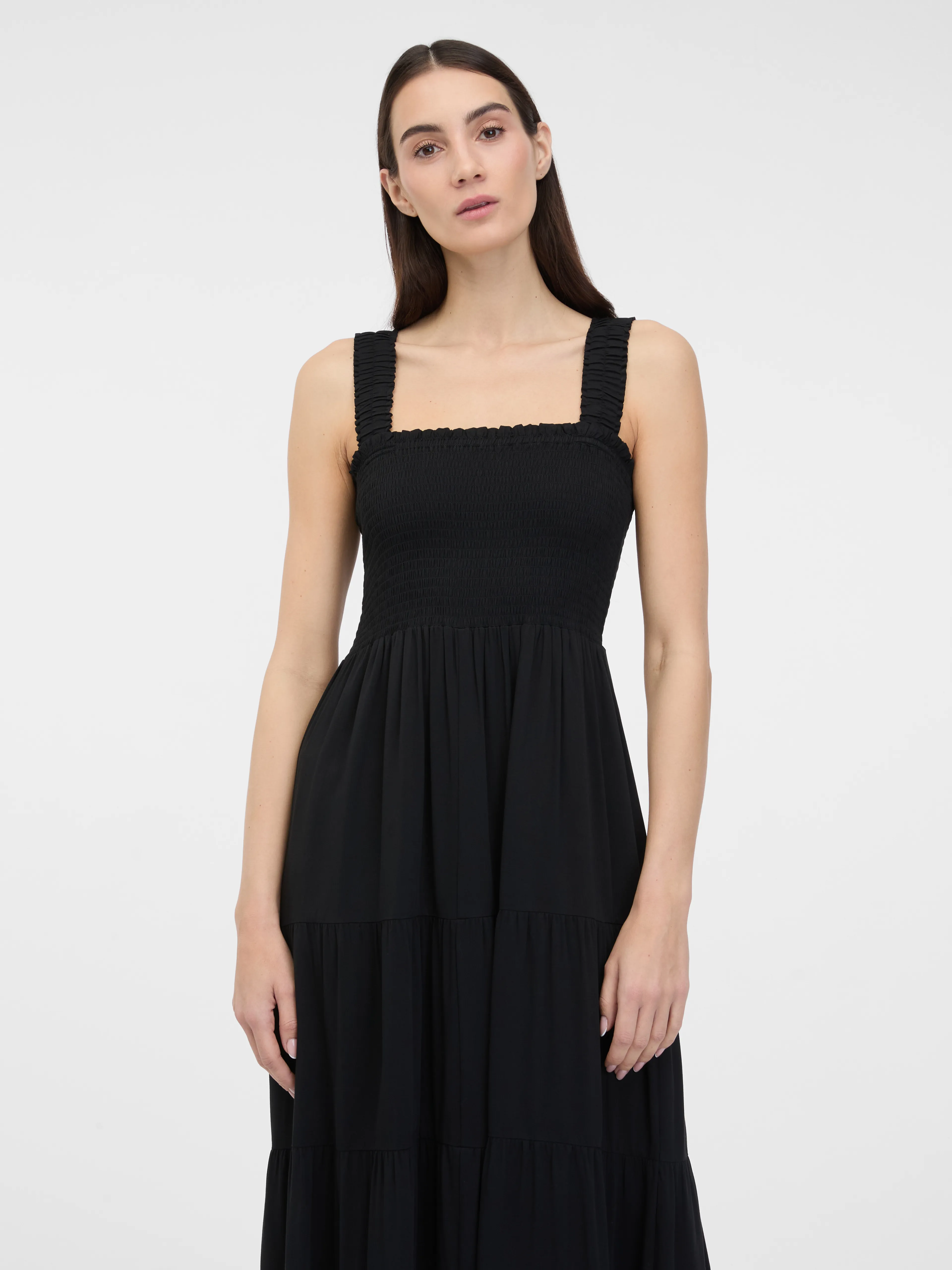 Schwarzes Damen Maxikleid ORSAY