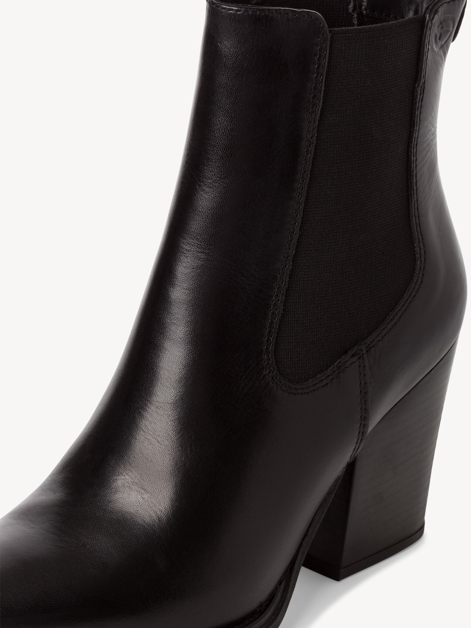 Bottes de cow-boy en cuir - noir