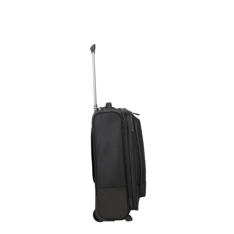 Travelite CROSSLITE Bordtrolley S mit 2 Rollen (54 cm) - Schwarz