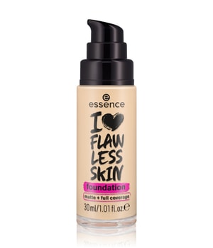 essence I LOVE FLAWLESS SKIN matt + full coverage Flüssige Foundation-30 ml