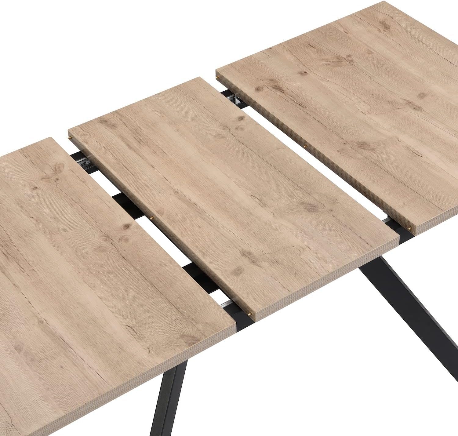 B&D home Esstisch Esstisch EDDA, ausziehbar, 120-160cm