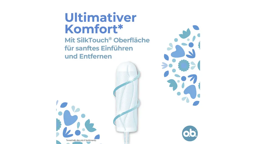 O.B. Tampons ProComfort Super