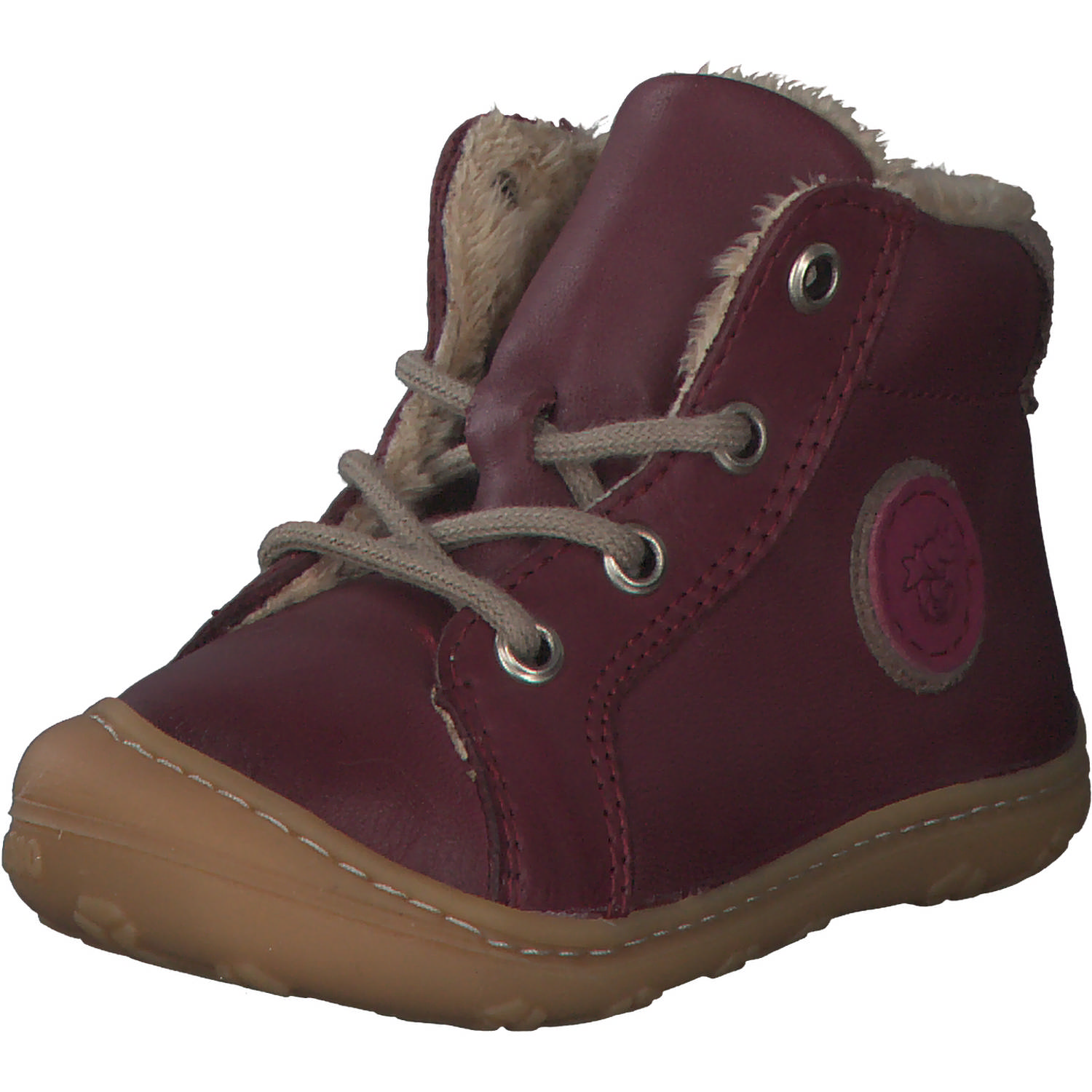 Ricosta Georgie 1202402 W, Lauflernschuhe, Kinder, Rot