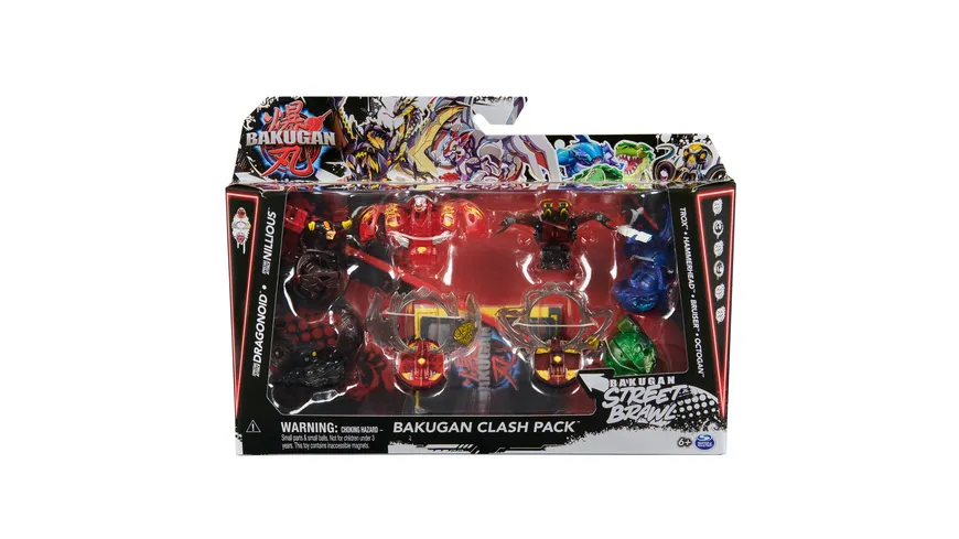 Spin Master - Bakugan Street Brawl, Clash 6-Pack