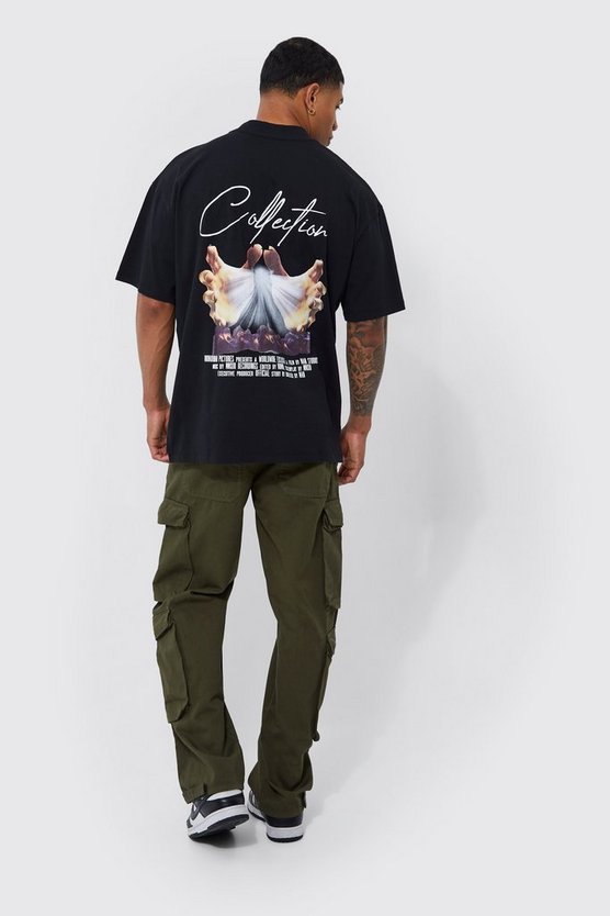 Lockere Twill Cargohose