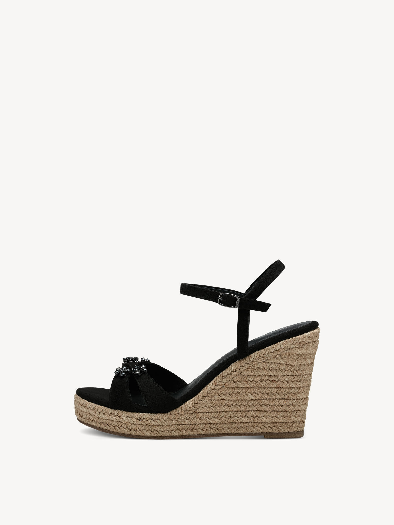 Sandale à talon - noir