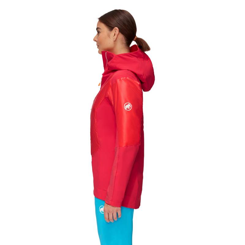 Mammut Eisfeld Hybrid Hooded Softshelljacke Damen