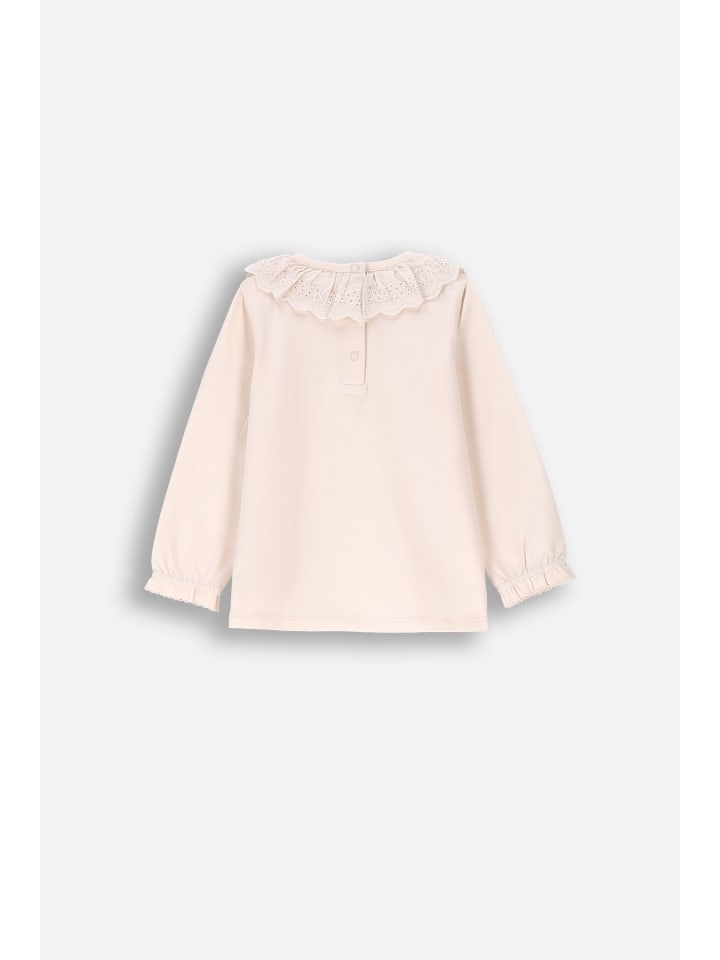 Coccodrillo Bluse mit langen Ärmeln in ecru günstig kaufen