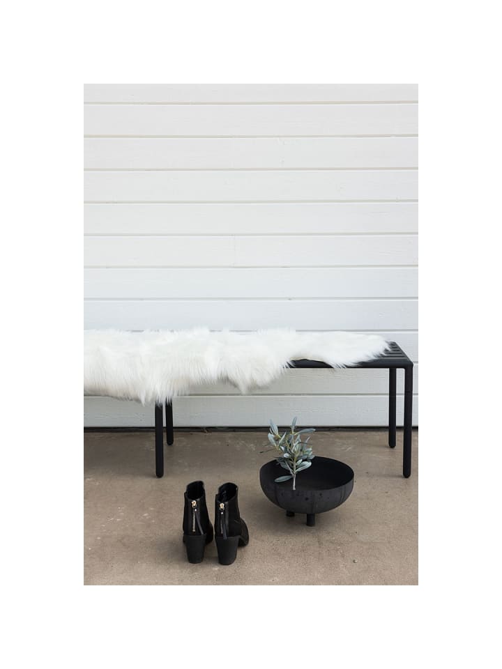 ebuy24 Kunstfell Katy Weiß 55 x 180 cm günstig kaufen onesize