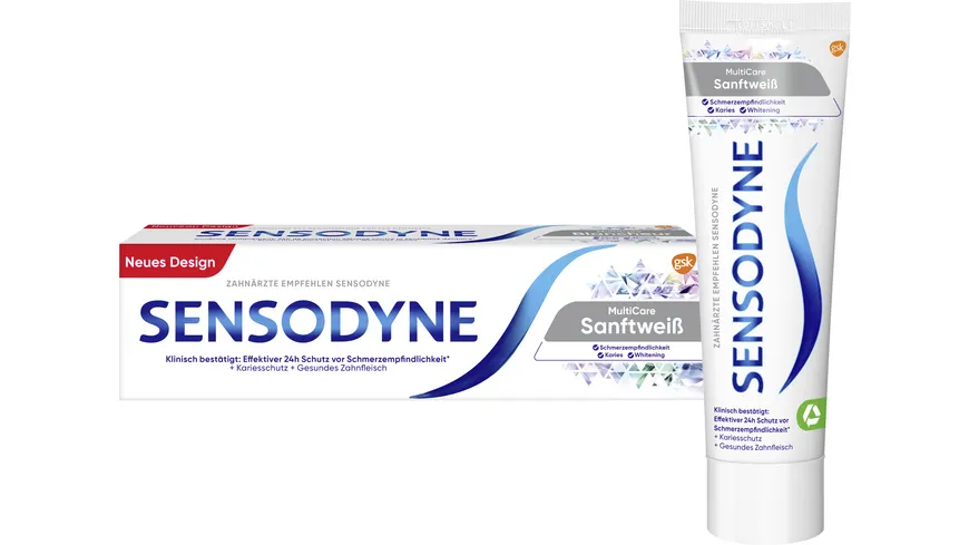 Sensodyne MultiCare Sanftweiß Zahncreme 75 ml
