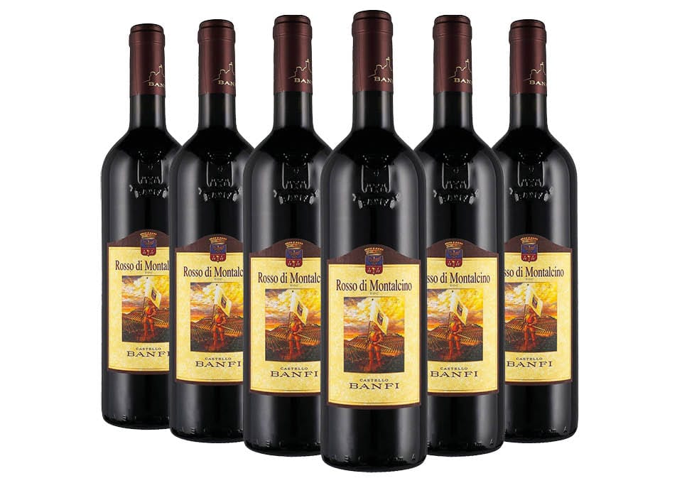 Rosso di Montalcino DOC 2022 Banfi 6 bouteilles de 0,75 ℓ